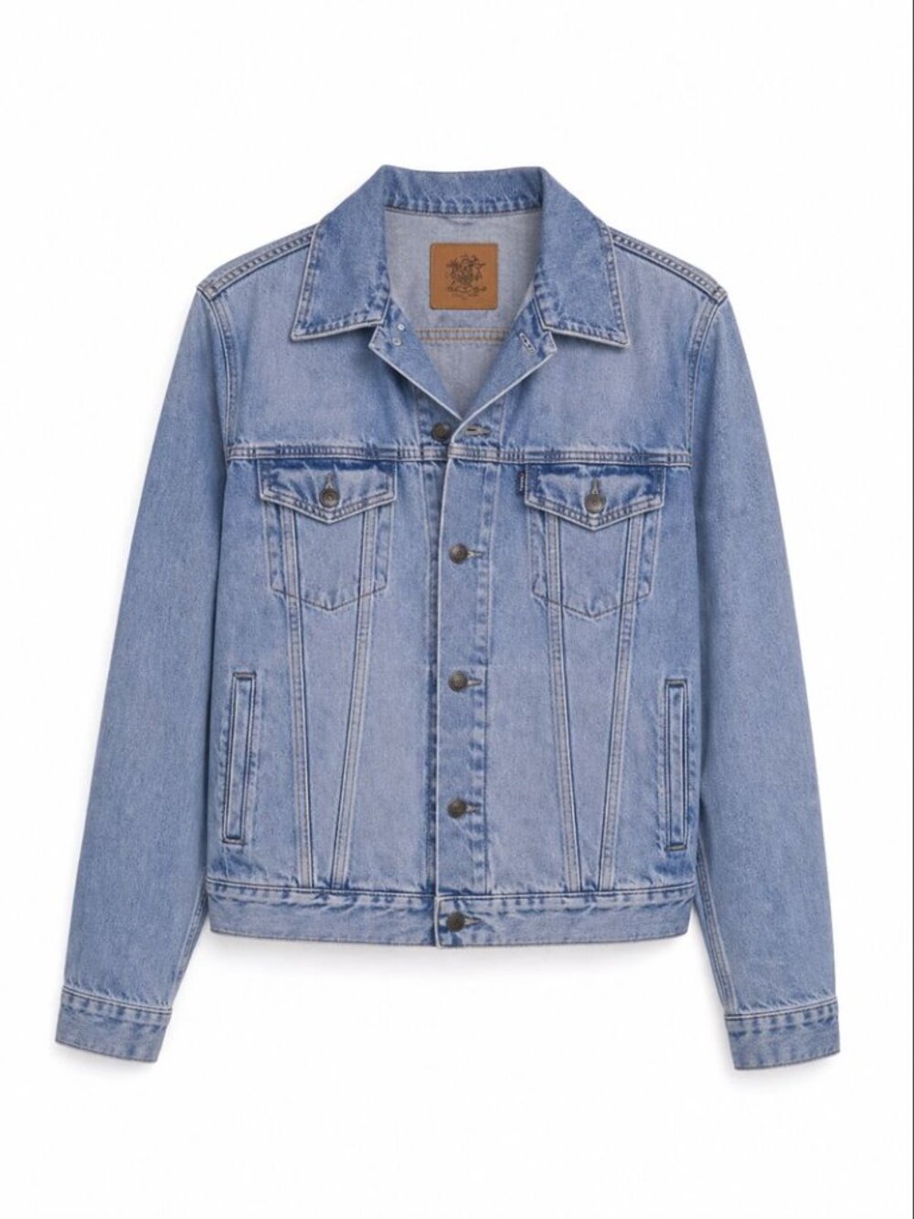 INDUSTRIAL EXCHANGE Vintage Jean Jacket - Large